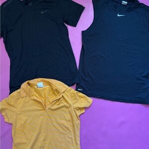 Nike Women’s athletic shirt bundle size medium